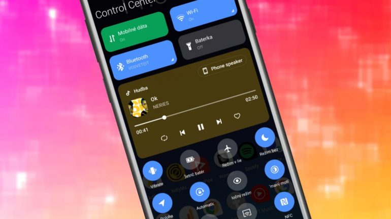 Android 11_rozhranie notifikacnej listy a ovladanie hudby_Xiaomi