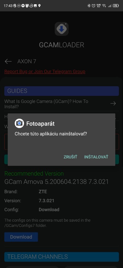 Google Kamera_instalacia_navod_1