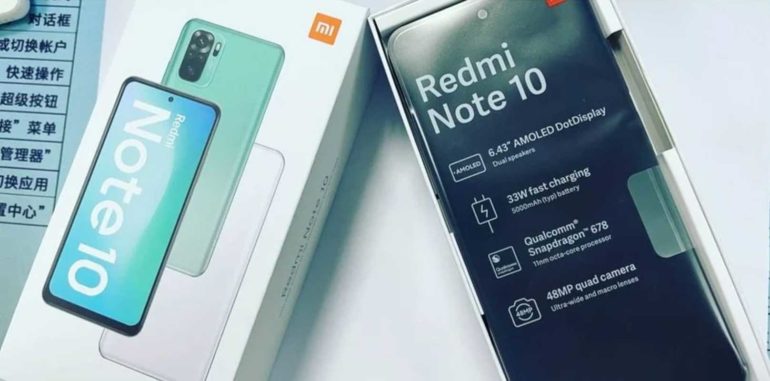 Unboxing redmi Note 10.